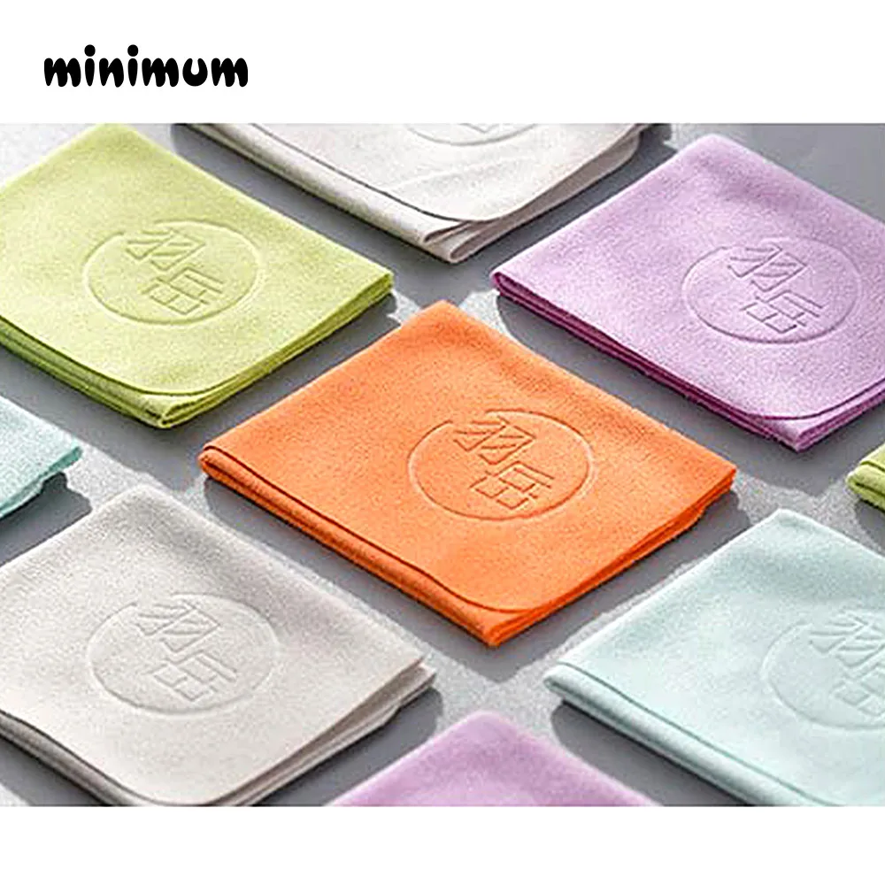 5 pcslots customized chamois glasses cleaner microfiber glasses cleaning cloth for lens phone screen cleaning wipes eyewear free global shipping