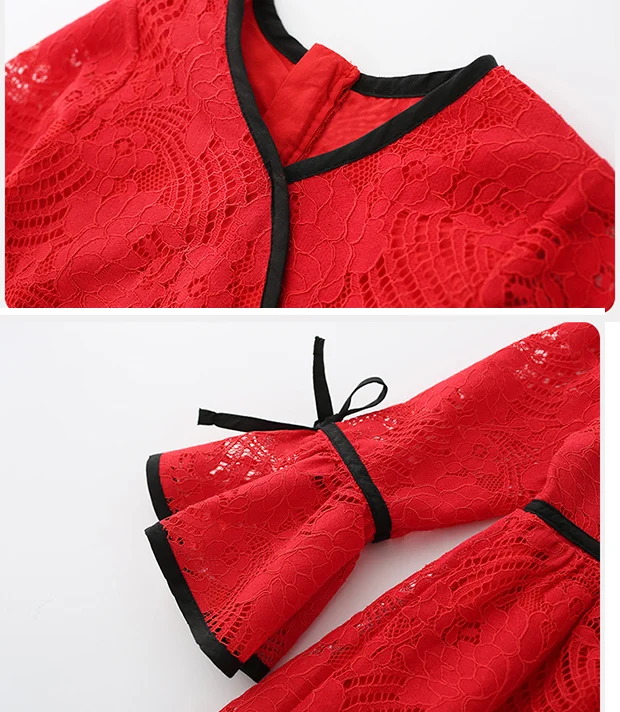 Модные платья для девочек новинка 2018 популярная летняя одежда детская кружевные