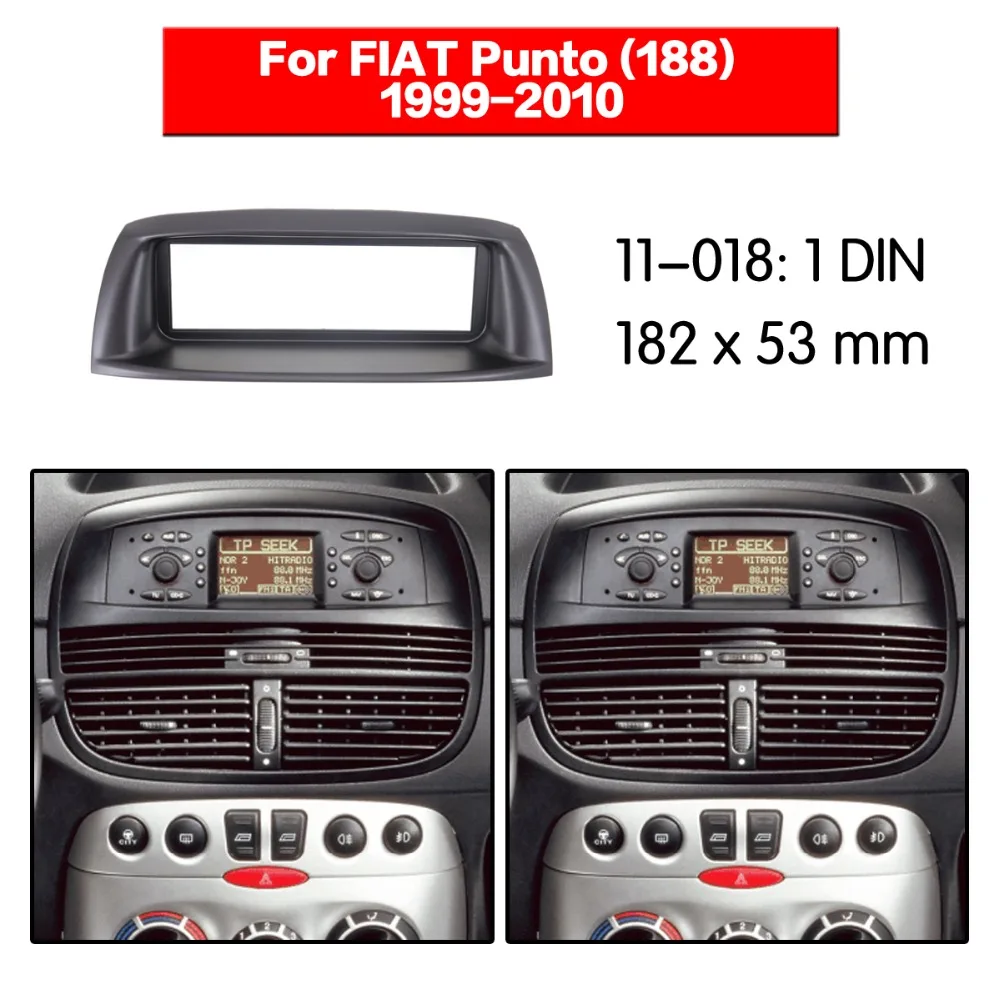 Автомобильный радиоприемник HUANAV установка адаптер fascia Для FIAT Punto (188) 1999 2010 1DIN
