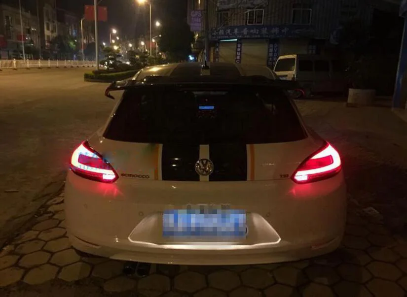 Бампер лампа для Scirocco задний фонарь, 2010 2011 2012 2013 ; автомобильные аксессуары, светодиодный, Scirocco задний фонарь, Scirocco противотуманный фонарь;