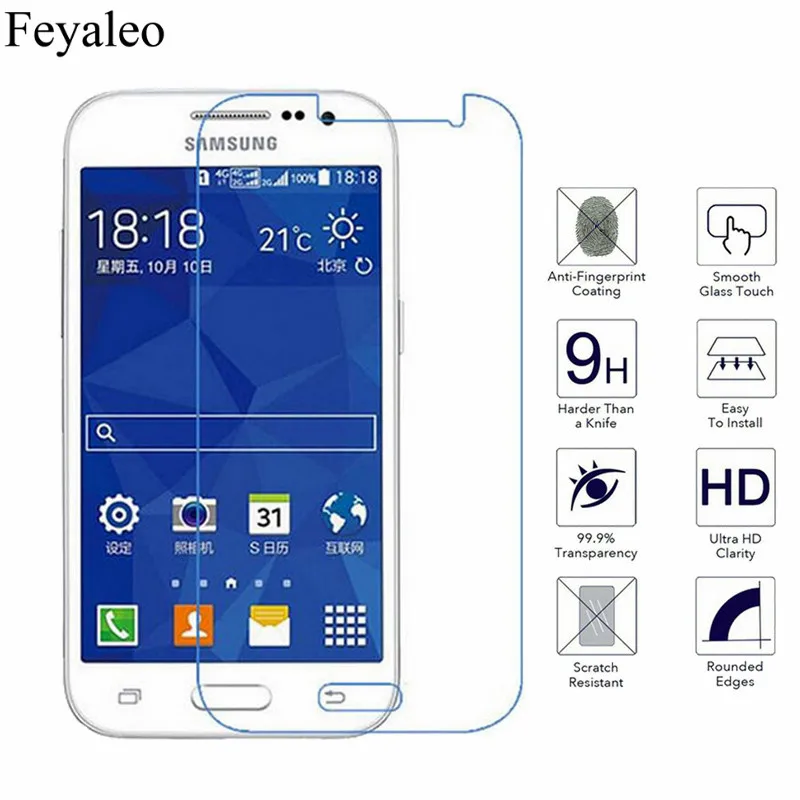 Закаленное стекло 9H для Samsung Galaxy Core Prime G360 G361 G3608 Duos SM G361H G360H G360BT защитная пленка