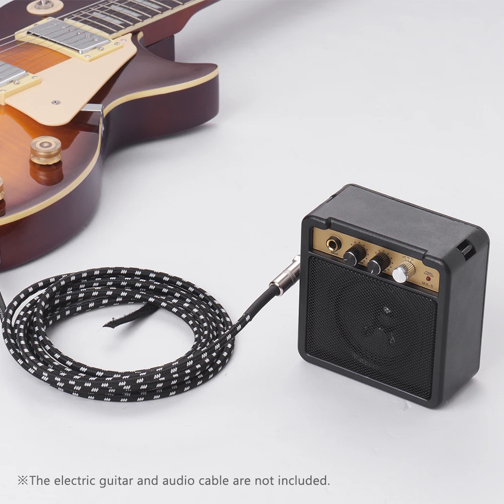 Гитарный усилитель Easy-Carry Amp 6 35 мм вход регулировка тона наушников источник