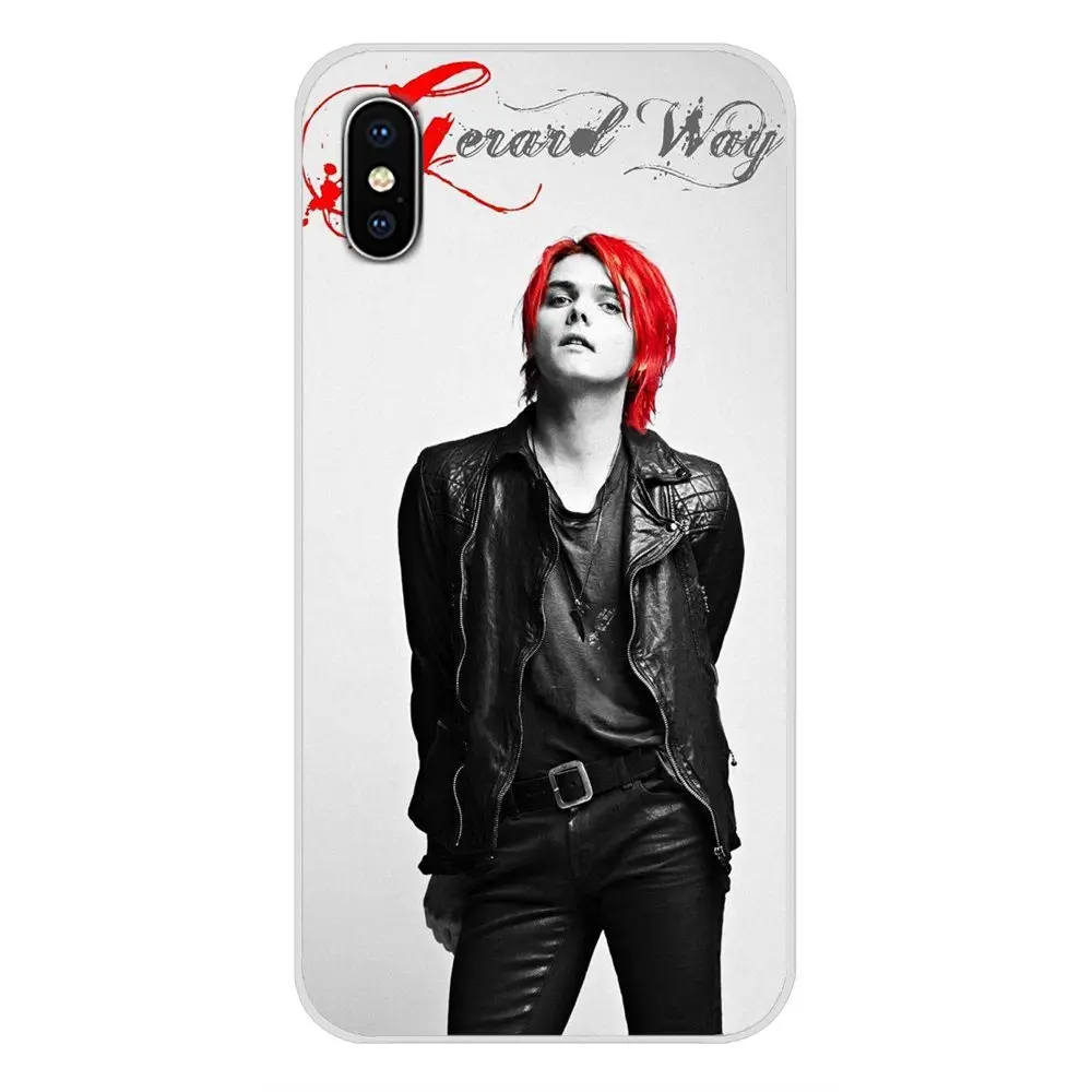 images 11 Для Apple iPhone X XR XS MAX 4 4S 5 5S 5C SE 6 6S 7 8 Plus ipod touch 5 6 TPU чехол Gerard Way My Chemical Romance MCR Rock - Цвет: images 11