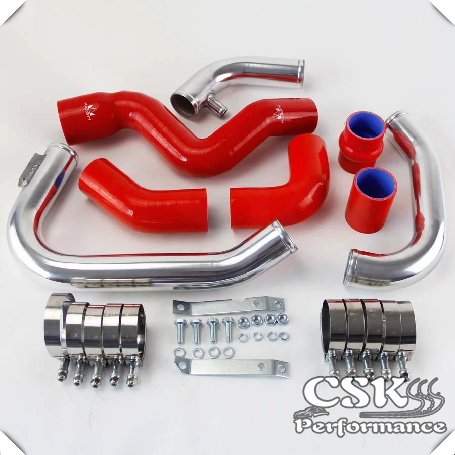 Комплект труб для интеркулера Подходит Audi A4 1 8 T Turbo B6 Quattro 2002-2006