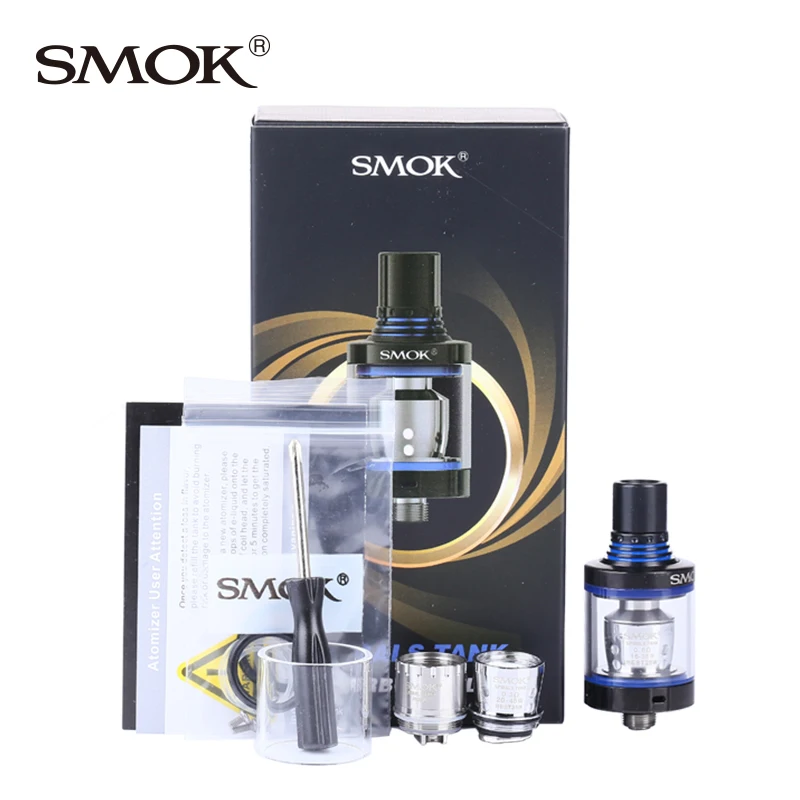 Атомайзер SMOK Spiral Tank емкостью 2 мл вейп-бак с верхним наполнением 0 6ом двухъядерный