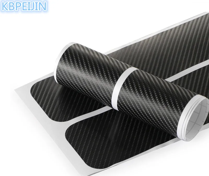 4 шт. автомобильные наклейки на двери из углеродного волокна|Наклейки автомобиль|