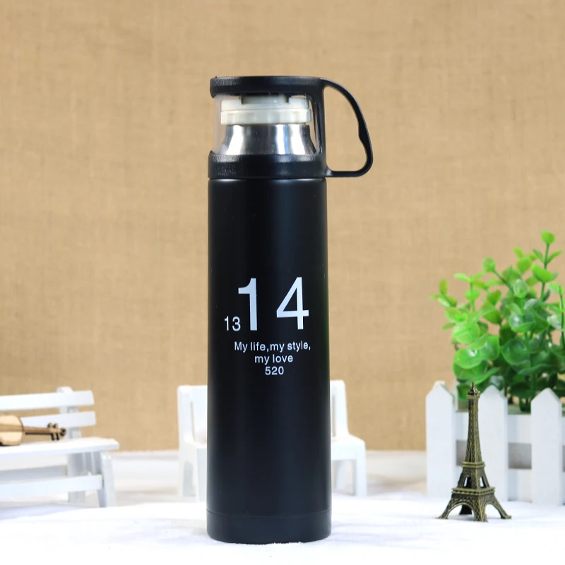 Термос для воды чашка гаррафа 500 мл|thermos bottle stainless steel|bottle messagethermo pro |