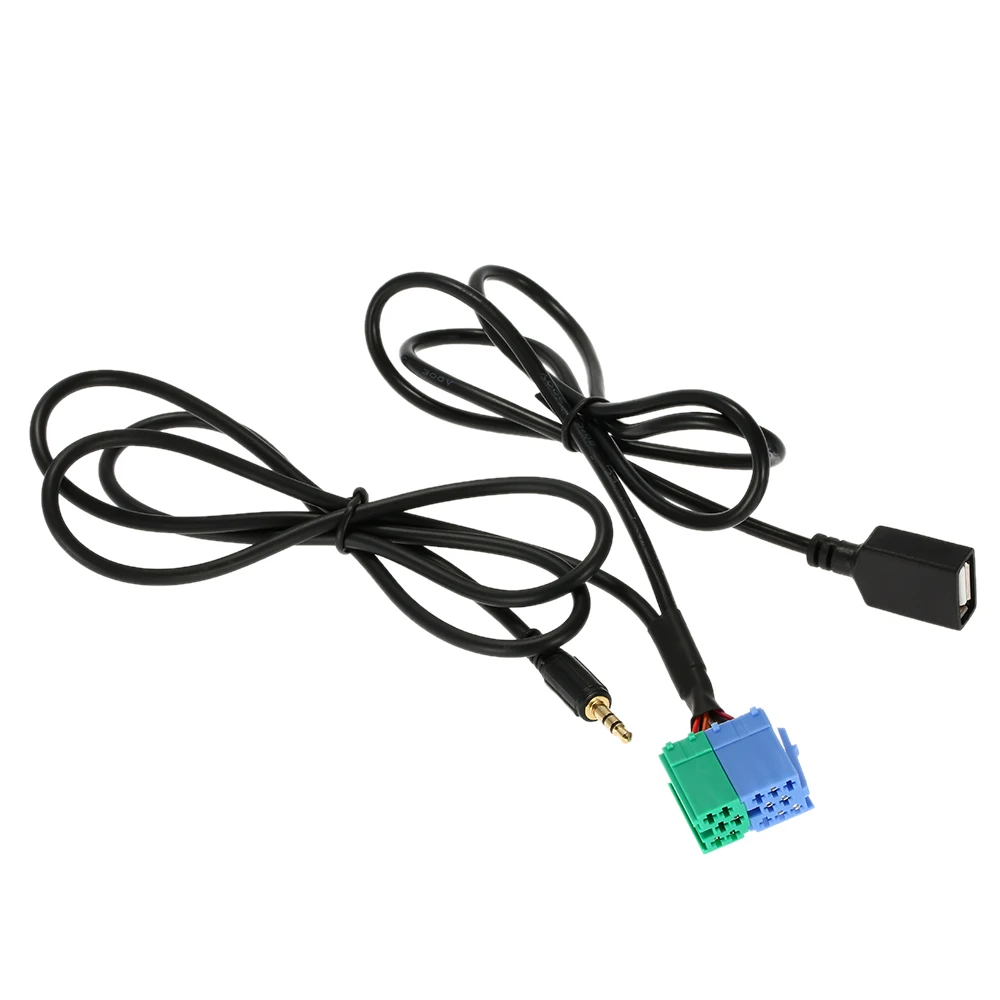 Аудиоадаптер со штекером Aux USB 3 5 мм для iPod iPhone 6S 6 Plus 5S 5C MP3 Hyundai Kia Sportage|input cable|aux usbusb