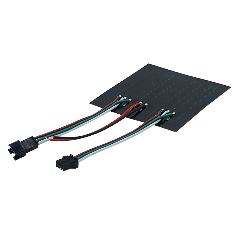 SZYOUMY DC5V 8x8/16x16/32x8 WS2812B светодиодный пиксель 2811 IC индивидуально адресуемый Светодиодный модуль RGB Светодиодный радиатор цифровая Пиксельная панель