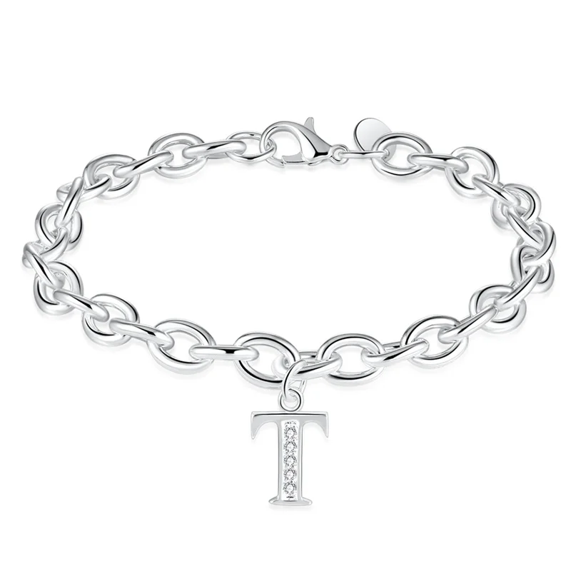 Модное ювелирное изделие женское новинка 2018 браслеты с буквами сделай сам от T до