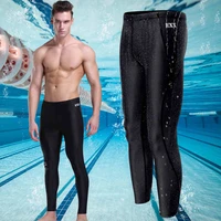 new beach swimwear mens sharkskin water repellent long swimming trunks sport shorts new style