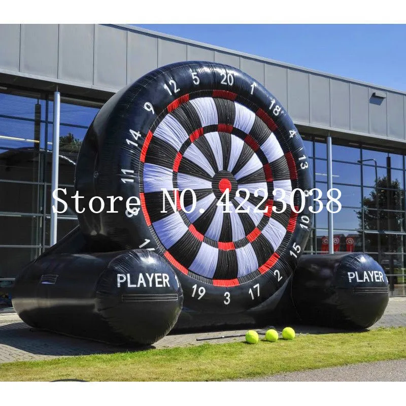 

Free Shipping 5m Giant PVC Inflatable Foot Darts Board Game,Inflatable Kick Darts,Inflatable Football Target Dart Board
