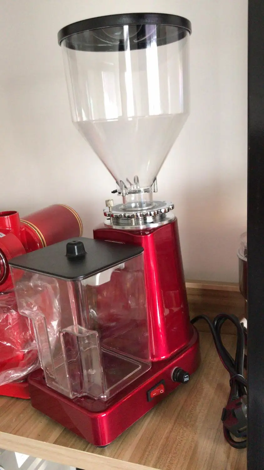 Электрический Кофе шлифовальный станок 60 мм (в самом широком месте мельница