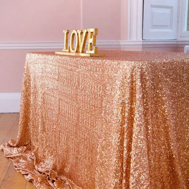 ShinyBeauty 60x102 in-150x260cm, королевский синий/розовый/розовое золото, скатерть с пайетками/скатерть/накладки на стол для свадьбы/вечерние/мероприятия