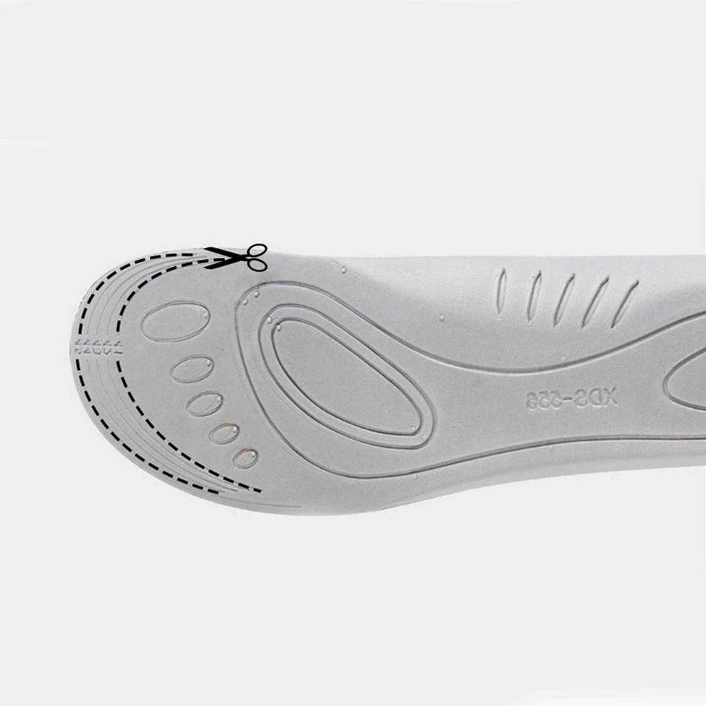 Спортивные стельки с эффектом памяти амортизирующие вставки из пены дышащие для