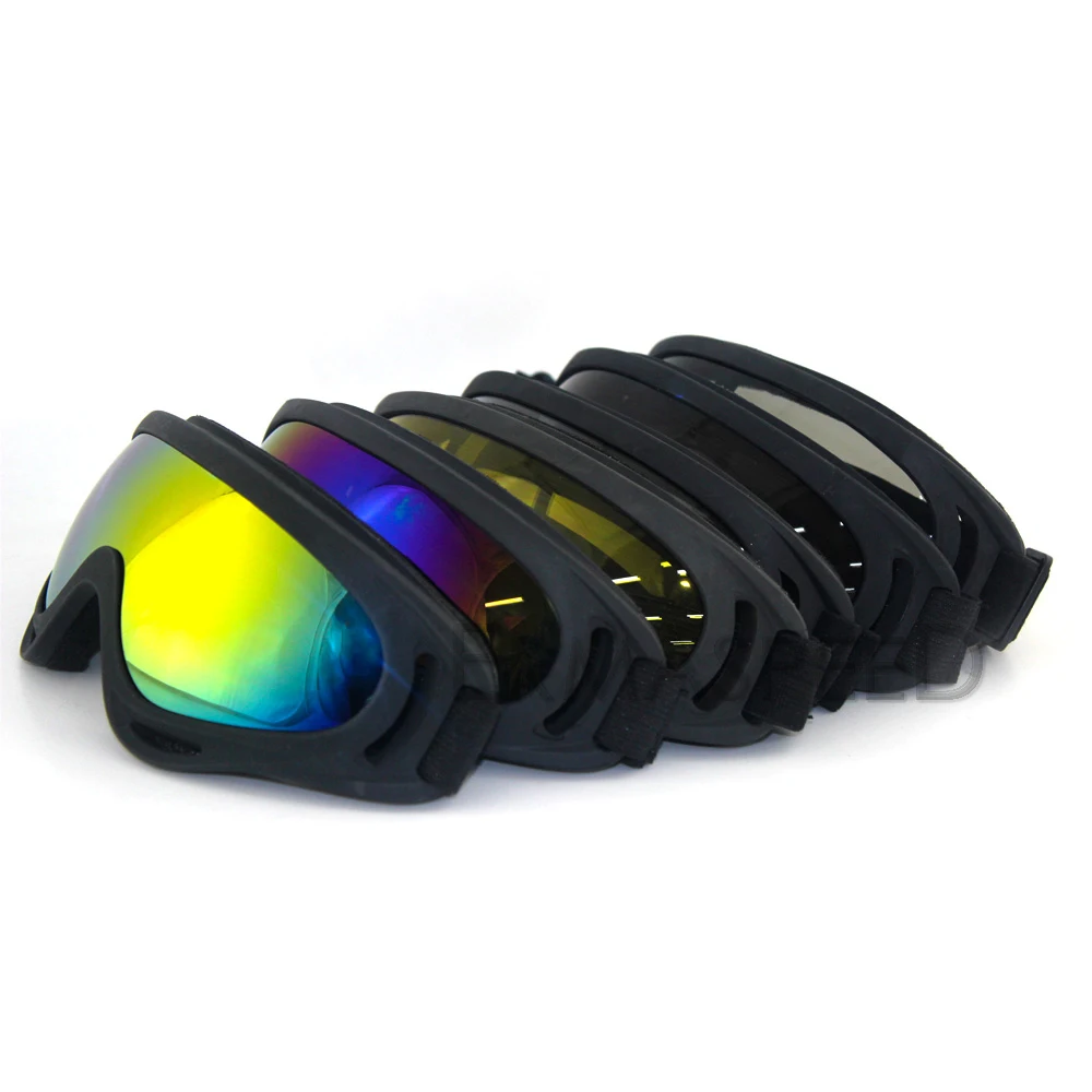 Очки для мотокросса Кафе Racer Dirt Bike UV400 Защитные очки в стиле стимпанк байкерские модные мотоциклетные очки на шлем