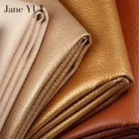janeyu 100x138cm 23 colors pu synthetic leather material leather upholstery fabric for car seat bag clothes