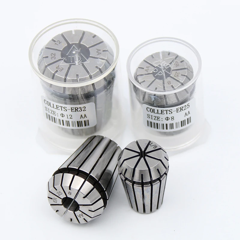 

AA grade 12pcs ER32 spring collet 4 6 8 10 12 14 16 18 20mm 1/4 1/8 1/2 collet chuck 0.008 CNC Mill Lathe Tool spindle motor