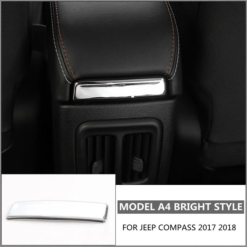 Аксессуары для Jeep Compass Украшение коробки подлокотника молдинг крышка комплект отделка красный синий матовый яркий карбоновое волокно черный