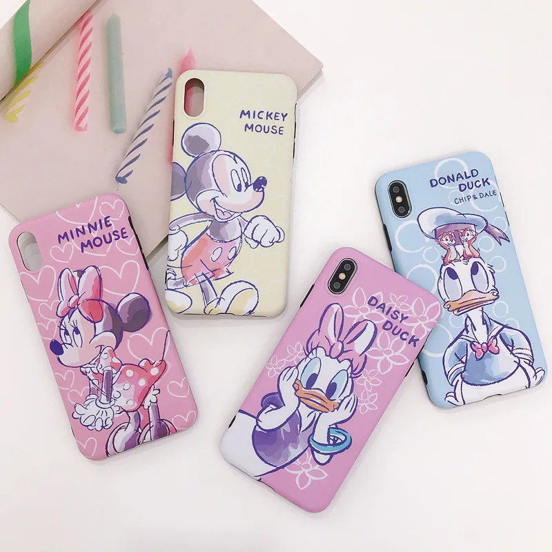 iboann Chip Dale mickey minnie Donald daisy Tom Jerry case for huawei P10 P20 mate 20 pro nova 2s 3 3i 4 honor 9 10 cases cover |