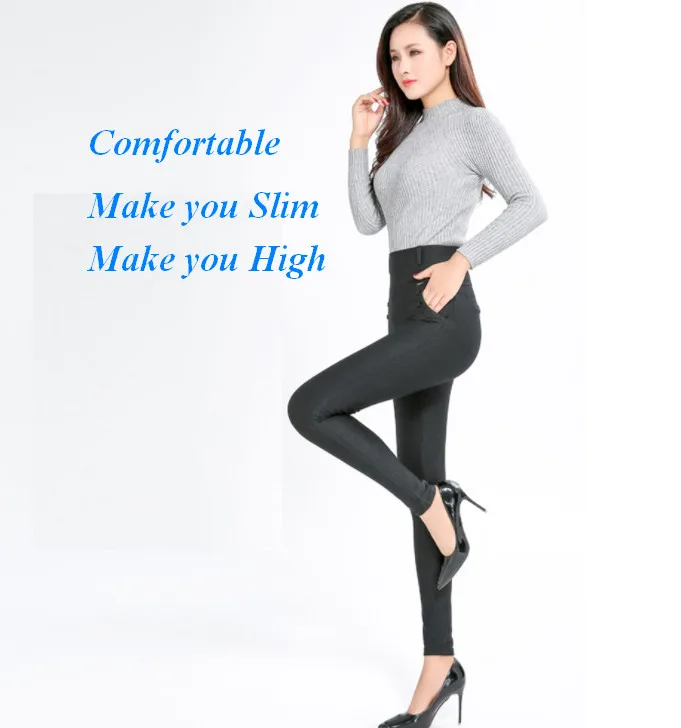 

Womens Pants Long Plus Size Autumn Causal Leggings for Daily Wearing High Flexible 250LB Polyester & 30% Cotton 5XL ouc3055