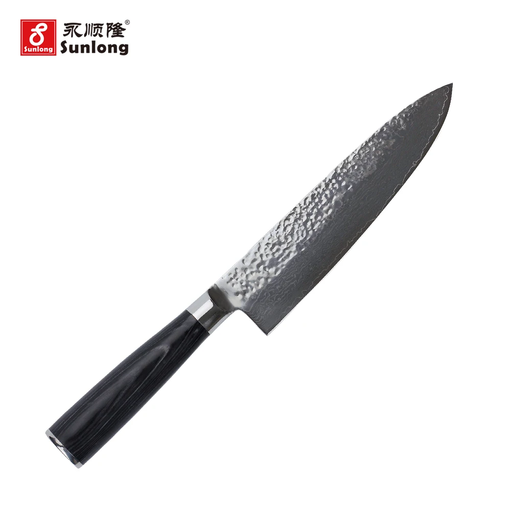 8 дюймов нож шеф повара 67 слоев японский дамасский стальной Gyuto старшего