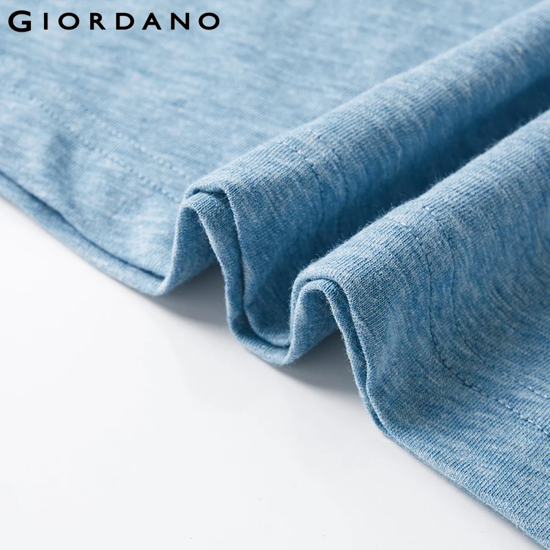 Giordano мужская футболка bamboo с круглым воротом и короткими рукавами из натурального