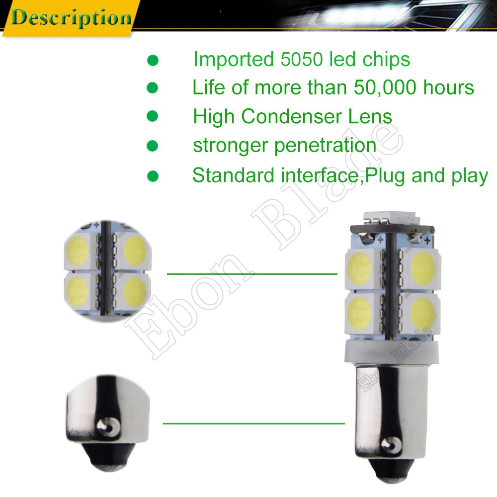 2 x BA9S BAX9S H6W BAY9S H21W 9 SMD светодиодный лампы светильник s для автомобиля парковочный фонарь заднего хода лампы фонарь освещения номерного знака 6 В, 12 В, 24 В постоянного тока, белый/теплый белый
