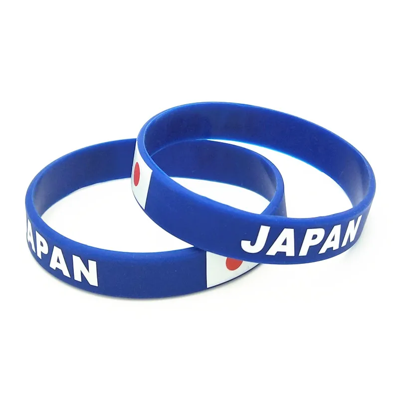 1 шт. силиконовый браслет с флагом страны для футбольной команды|Браслеты