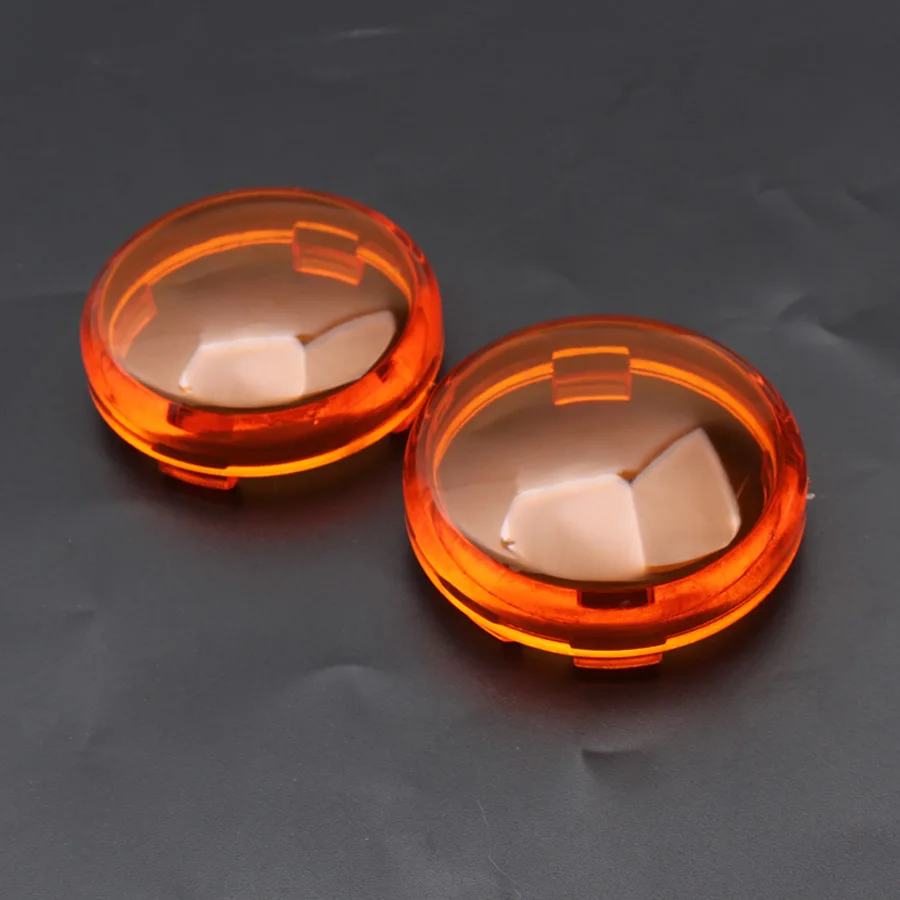 Motorbike Turn Signal Light Indicator Lens Cover Protector For Harley Sportster 883 1200 Touring Road King Dyna Heritage Softail |