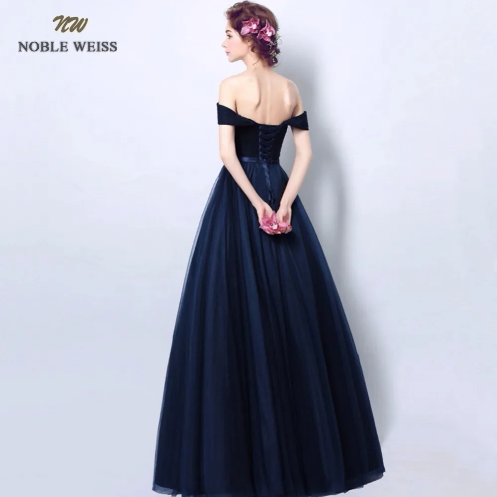 NOBLE WEISS Robe De Soiree/вечернее платье трапециевидной формы в пол с v образным вырезом