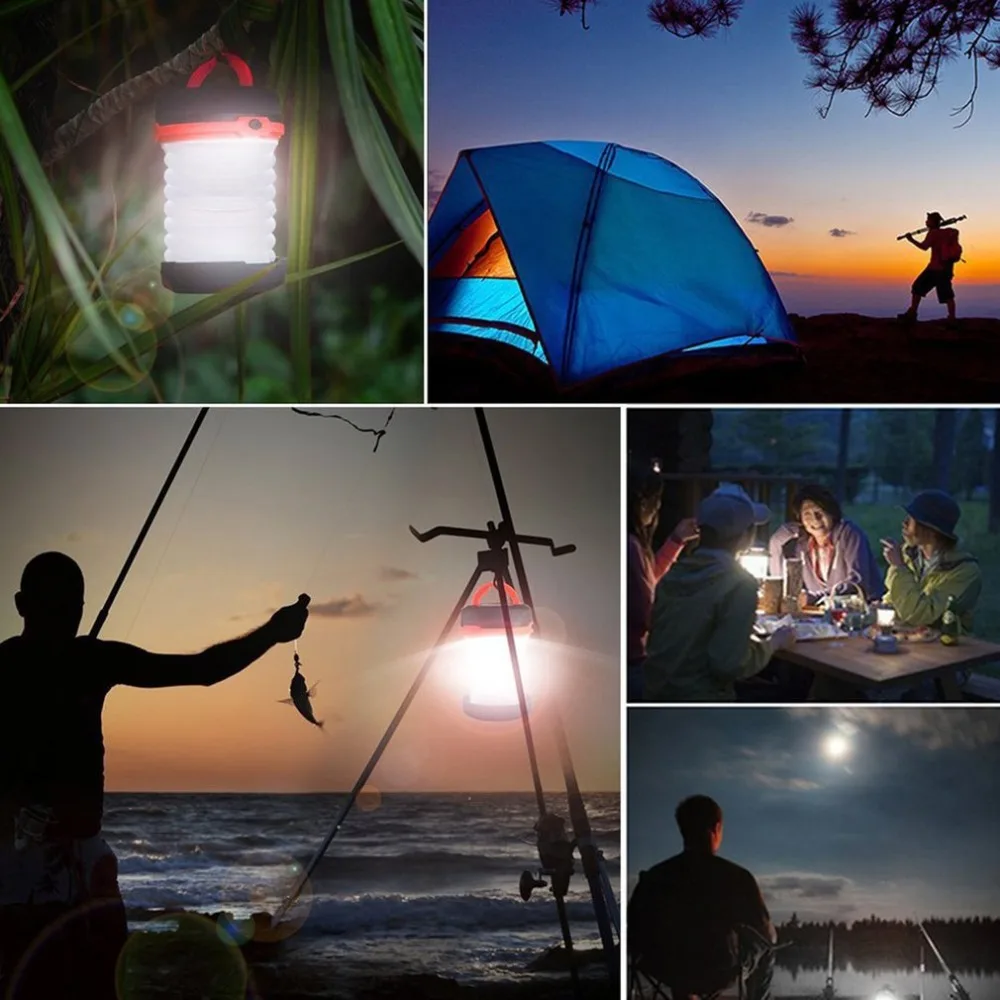 3W Spring Charging Camping Light Outing Lamp Easy To Take Lamps Necessary | Лампы и освещение