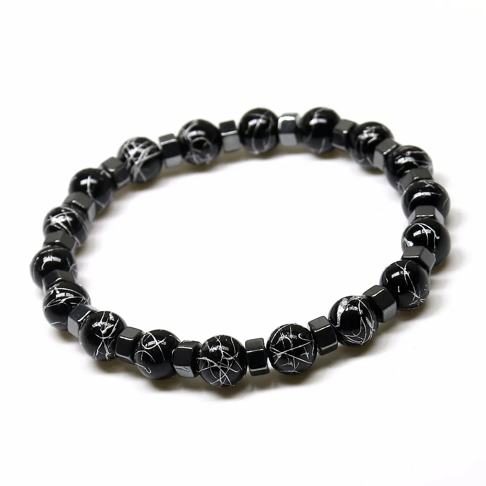 Браслет Из Натурального Гематита тигровый глаз для мужчин |