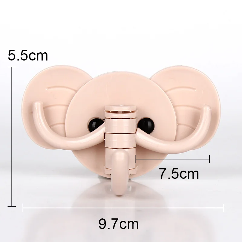 1 шт. креативные липкие крючки с изображением слона кухонные гаджеты стойка для