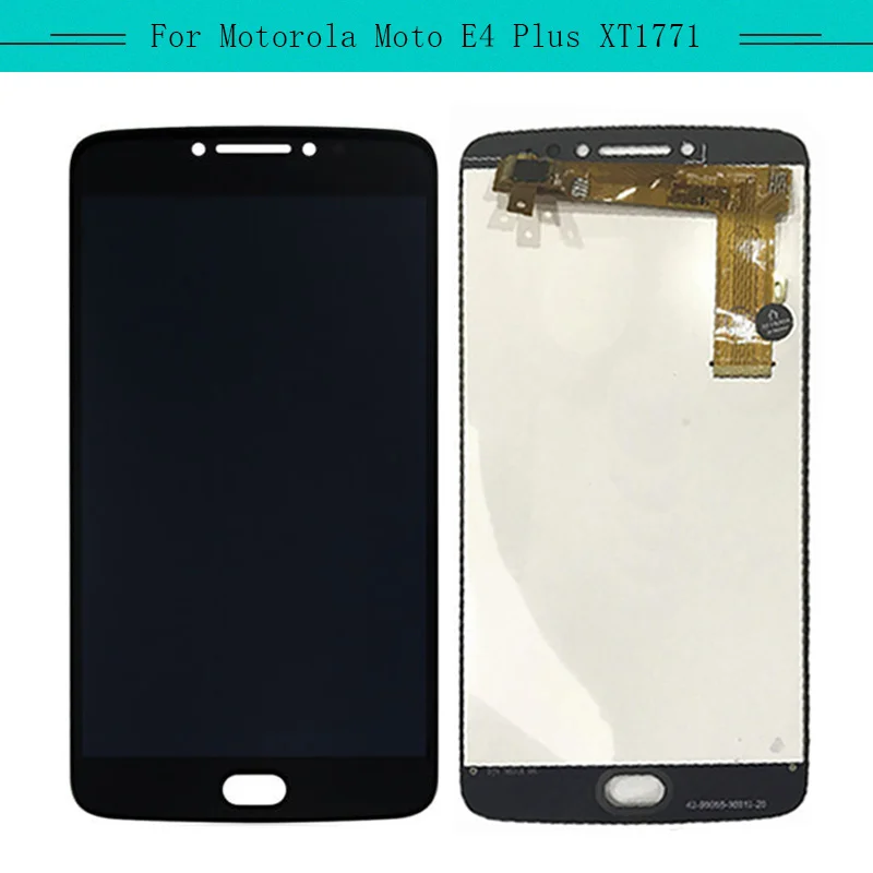 Протестировано 1 шт. для Motorala Moto E4 XT1767 XT1768 plus XT1710 Полный ЖК дисплей в сборе с