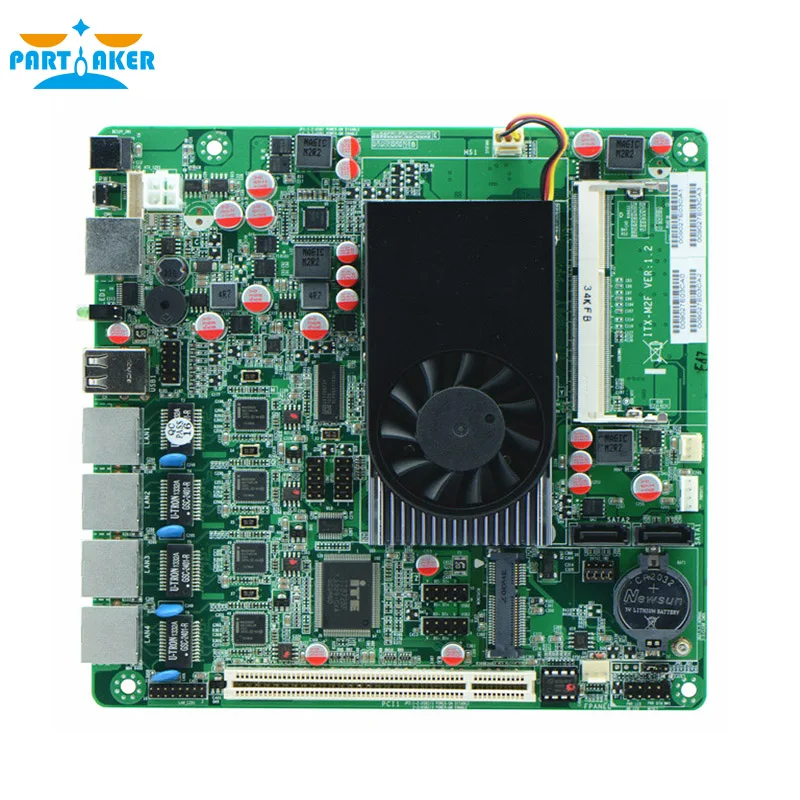 Материнская плата для брандмауэра устройство с 4 LAN D2550 1U|atom d2550|firewall motherboardmotherboard