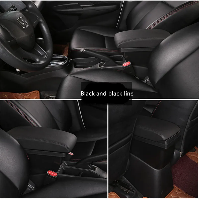 Для hyundai Getz подлокотник коробка hyundai Getz Автомобильный Универсальный центральный подлокотник коробка для хранения