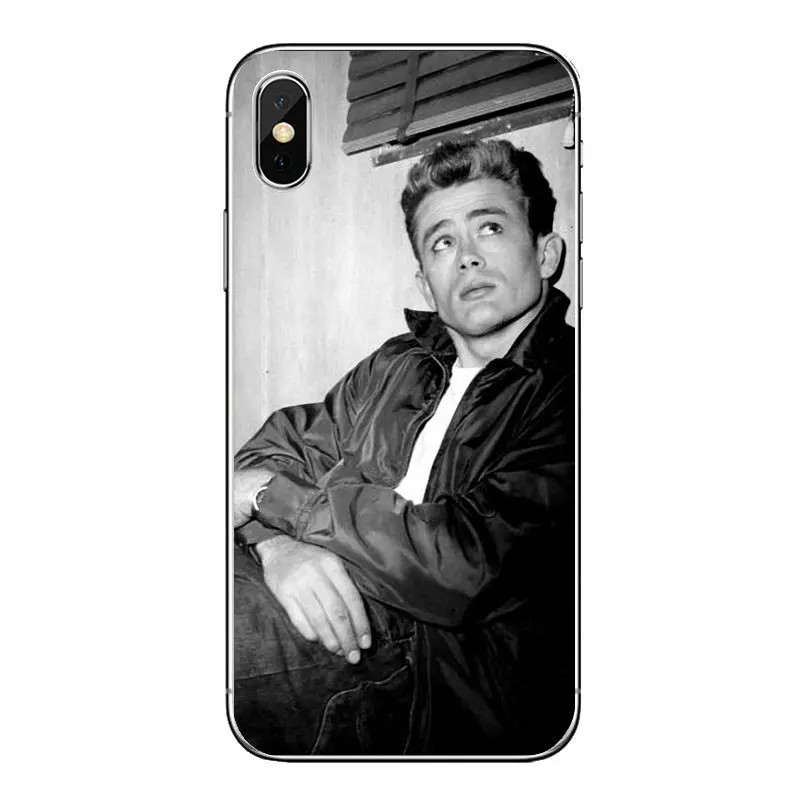 Для iPod Touch iPhone 4 4S 5 5S 5C SE 6 6S 7 8 X XR XS Plus MAX прозрачный мягкий чехол с принтом Джеймс Дин