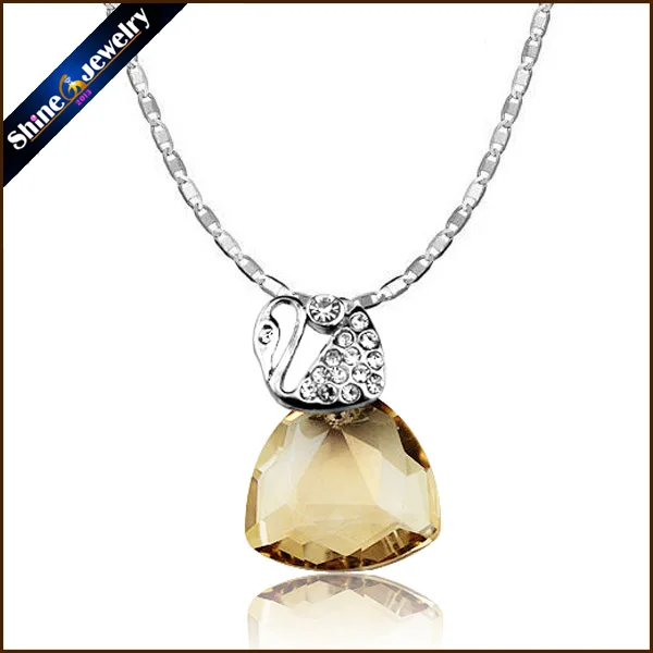 Оптовая продажа 10 шт./лот 13x9 мм циркон Лебедь фиксацией под залог застежки крючки