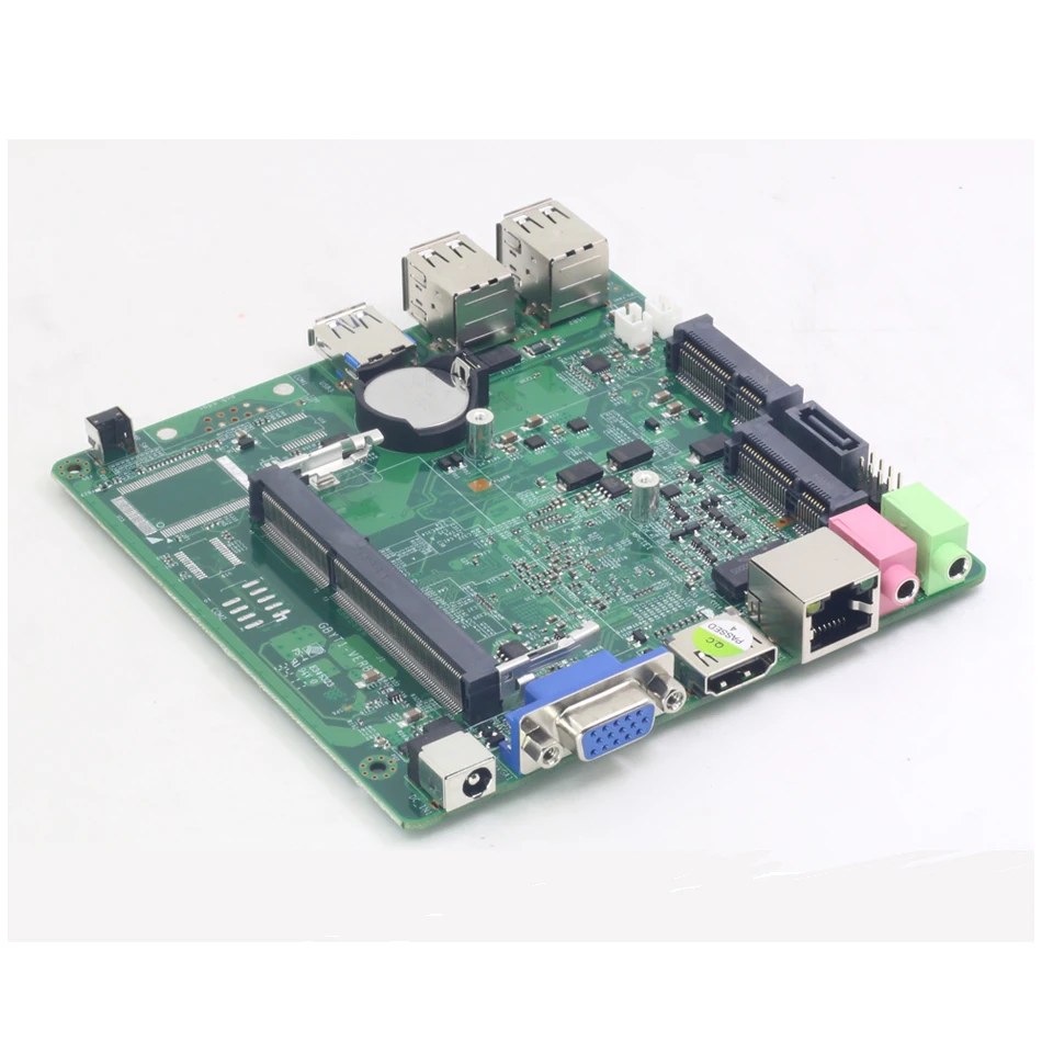 BEBEPC микро ПК компьютер безвентиляторный мини Celeron J1900 N2930 четырехъядерный Windows 7/8/10