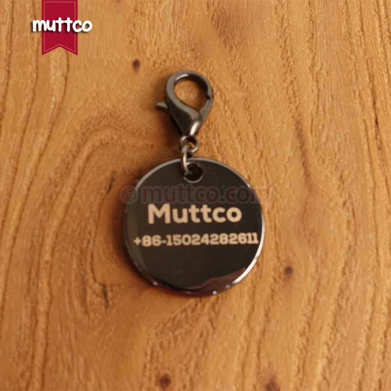 Дит 013 розничная продажа с лазерной надписью круглые собачки этикетки для собак