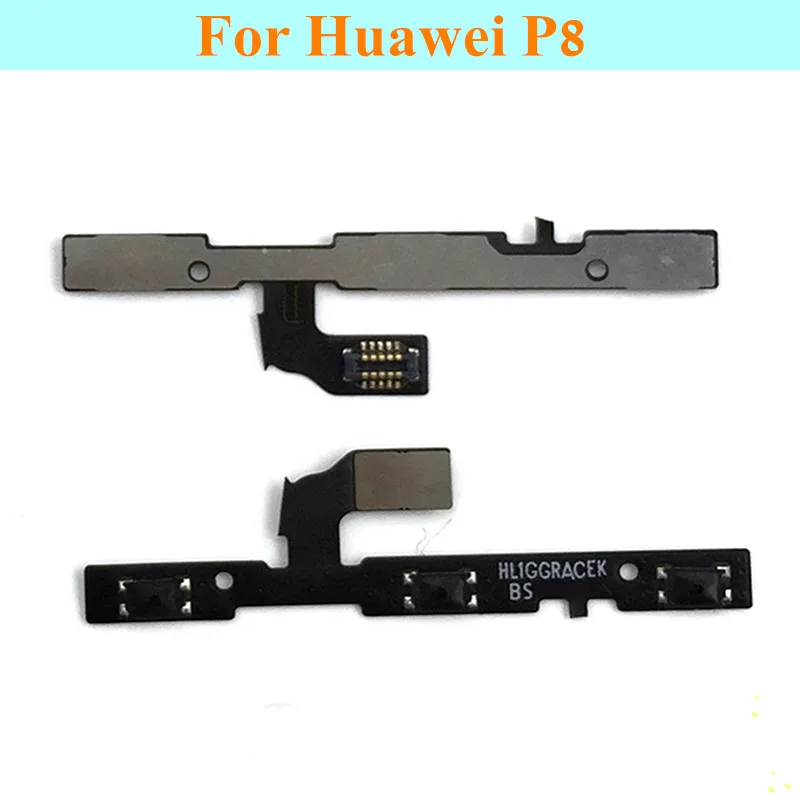 10 шт. гибкий кабель для кнопки включения/выключения питания Huawei P8 P9 lite | Мобильные