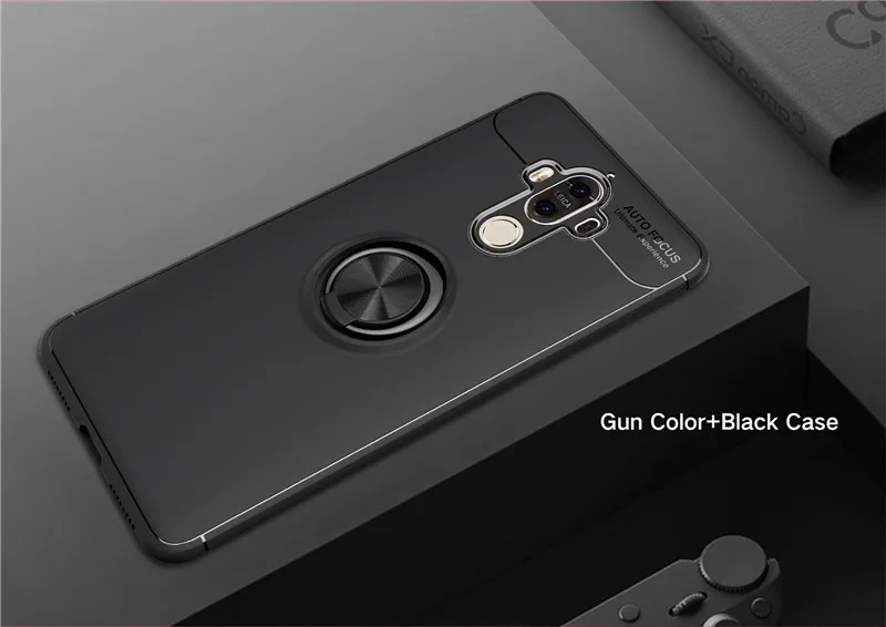 Чехол для телефона s для huawei mate 9 Pro, чехол для huawei mate 9, чехол с магнитным кольцом, автомобильный держатель, силиконовый чехол из ТПУ для Huwei mate 9