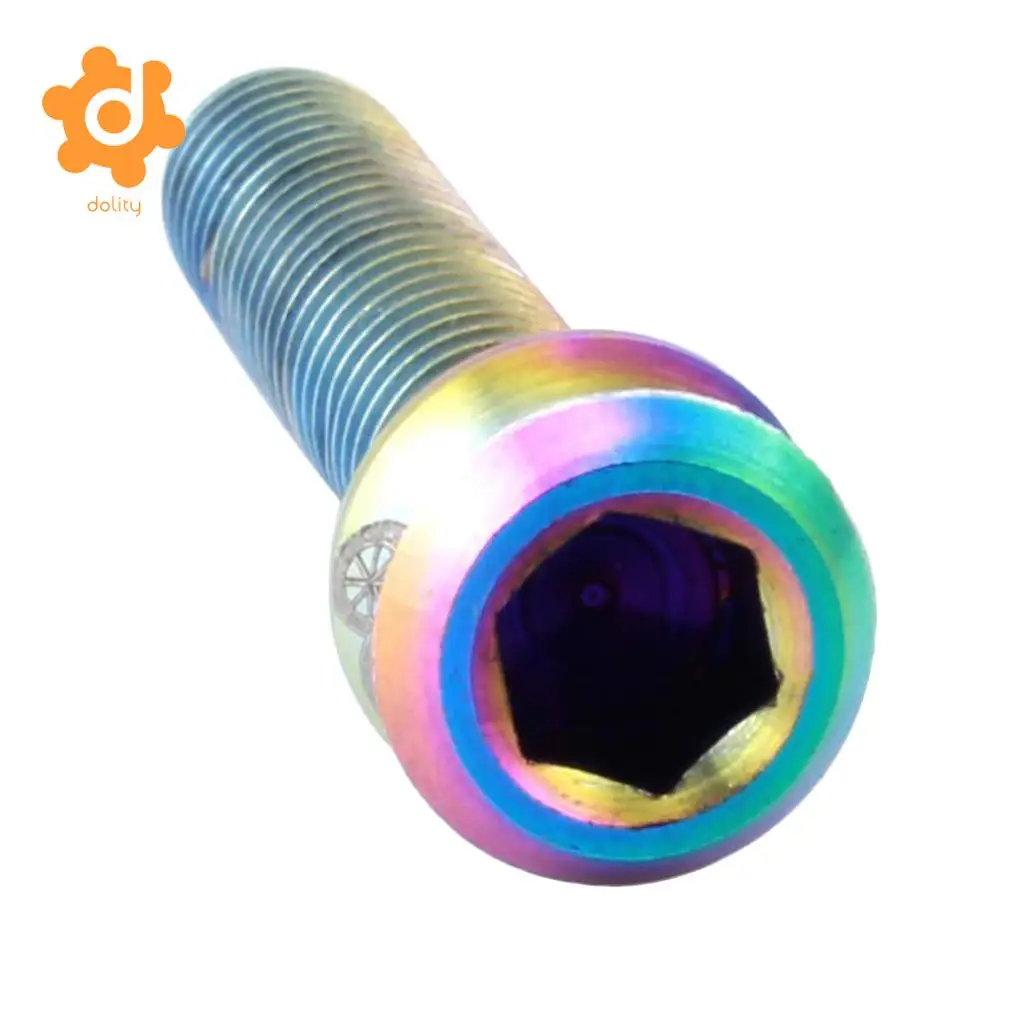 M6X30 мм Титановая Крышка для велосипедной гарнитуры болт велосипедный стержень