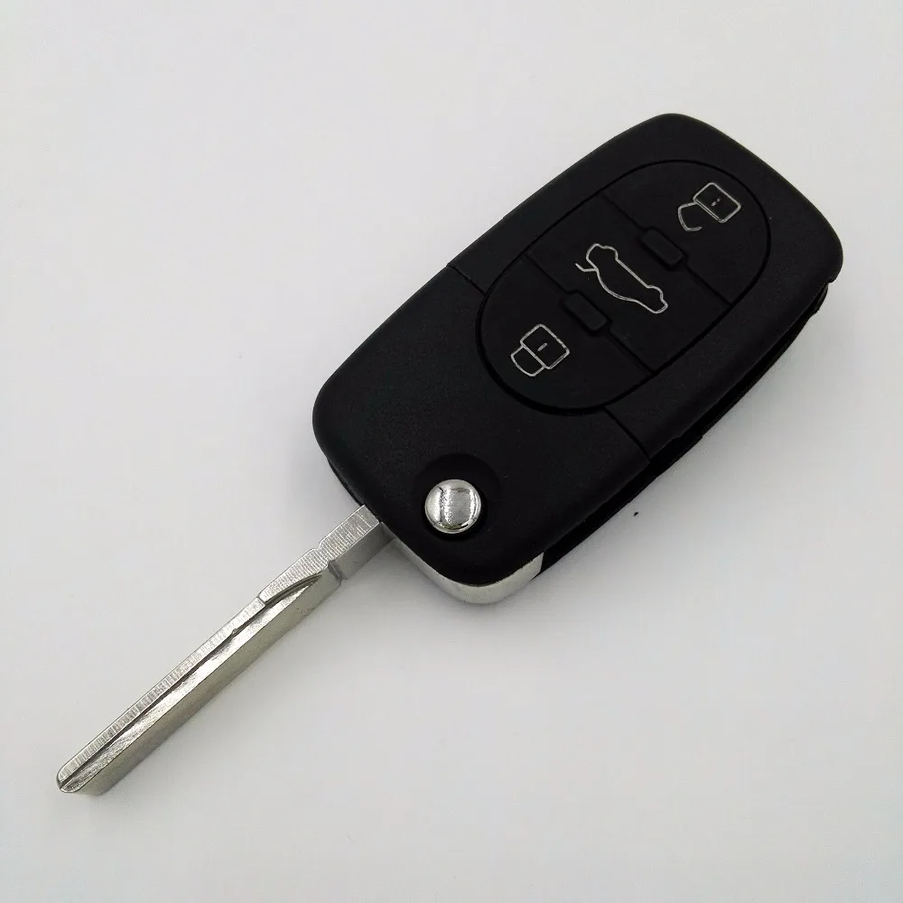 Складной ключ для VW Golf 4 5 6 Passat B5 B6 Polo камера 3 кнопки|key for vw|key forkey replacement |