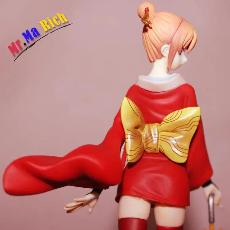 New Hot 19 Cm Gintama Kagura Leader Action Figure Giocattoli Collection Bambola Giocattolo Di Natale Con La Scatola | Игрушки и хобби