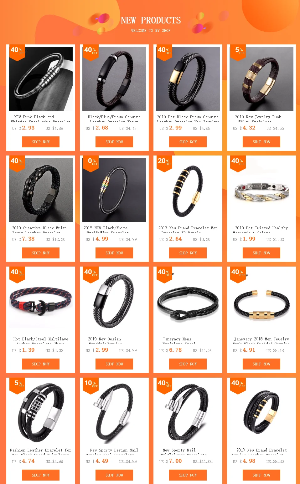 Спортивный дизайн ногтей браслеты для ногтей для женщин Pulsera нержавеющей стальной кожаный браслет модный плетеный брендовый браслет