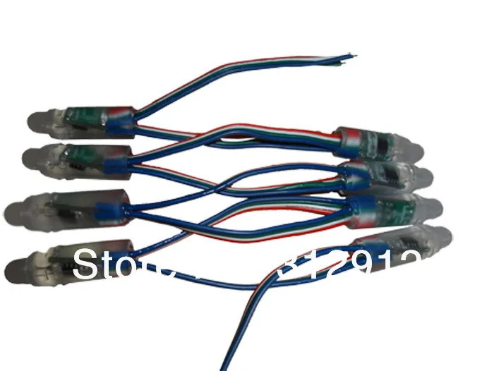 Светодиодный пиксельный узел WS2821A DMX512 5 в постоянного тока 12 мм Номинальная