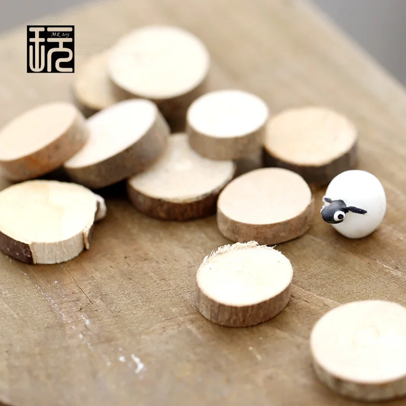 Мини чурочки для украшения подставки мини гномов в сказочном саду декорации