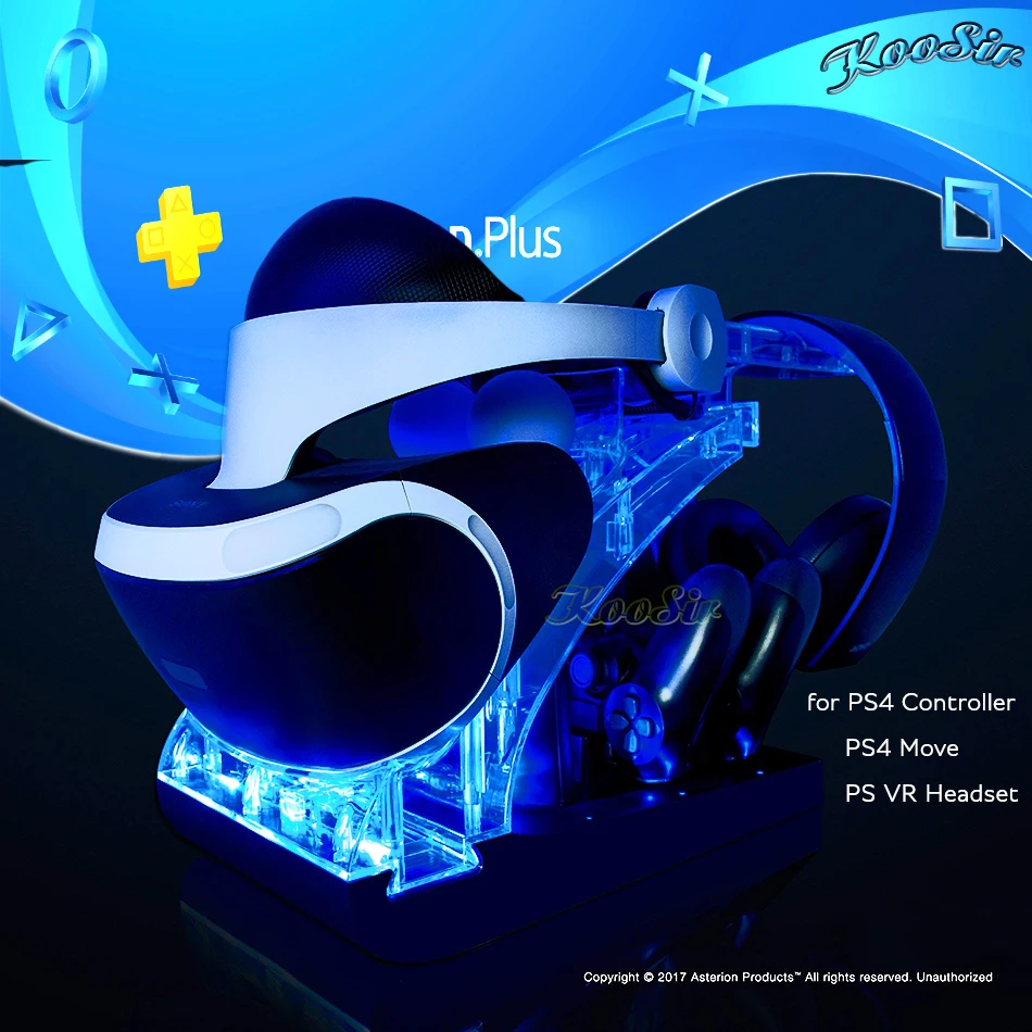 PS Move Motion PS4 контроллер PSVR гарнитура витрина для хранения джойстик зарядная док-станция Подставка держатель для PS VR MOVE